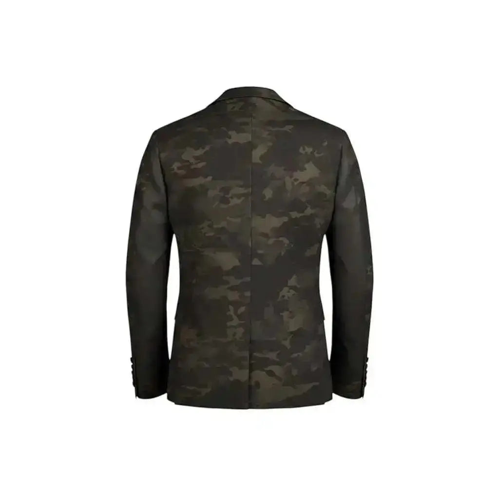 WarriorGear.eu men's tactical blazer in black camouflage Multicam. Lightweight, comfortable, urban outdoor style.