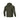 WarriorGear.eu olive green tactical fleece hoodie with reinforced shoulders and elbows, chest zip pocket, and velcro patch.