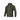 WarriorGear.eu olive green tactical fleece hoodie with reinforced shoulders and elbows, chest zip pocket, and velcro patch area.