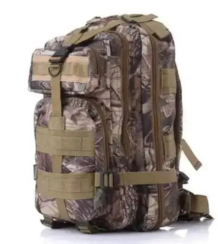 Plecak taktyczny militarny 30L w kolorze Army Green z systemem Molle, wodoodporny i wytrzymały, idealny na survival i trekking