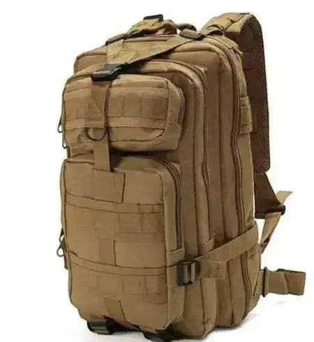 Plecak taktyczny militarny 30L w kolorze wojskowej zieleni z systemem Molle, idealny do survivalu i turystyki, wytrzymały i wodoodporny.