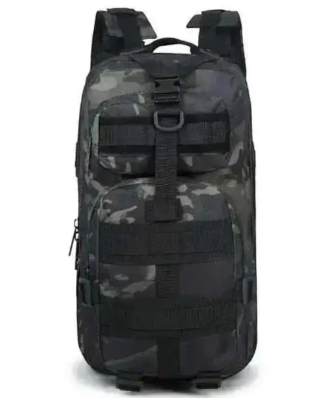 Plecak 30l taktyczny militarny wodoodporny z systemem Molle w kolorze Army Green do survivalu i turystyki