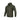 WarriorGear.eu olive green tactical fleece hoodie with reinforced shoulders and elbows, chest zip pocket, and velcro patch.
