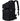 WarriorGear.eu black 30L tactical backpack with multiple compartments and MOLLE webbing for survival gear.
