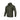 WarriorGear.eu olive green tactical fleece hoodie with reinforced shoulders and elbows, chest zip pocket, and velcro patch.